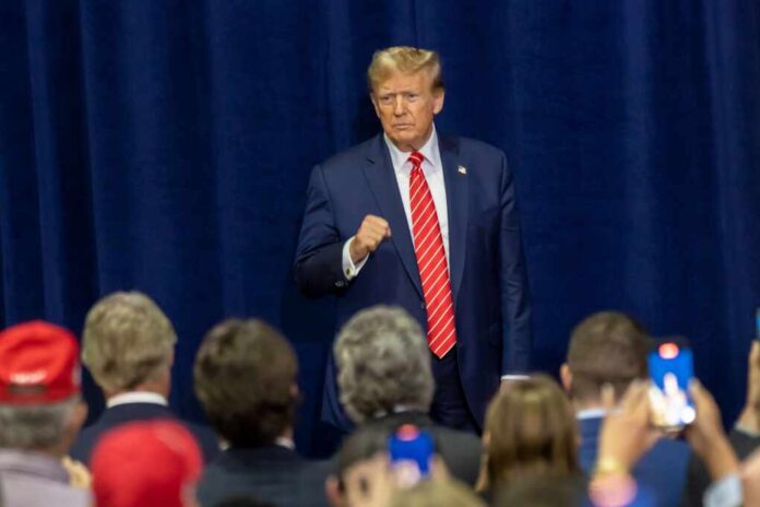 Rome,,Georgia,,Usa.,March,9,,2024.,Donald,Trump,,2024,Presidential