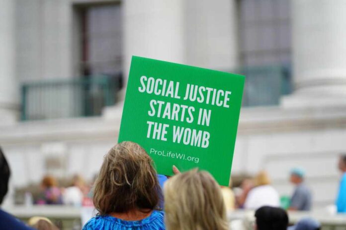 Madison,,Wisconsin,Usa,-,October,2nd,,2021:,Members,And,Supporters