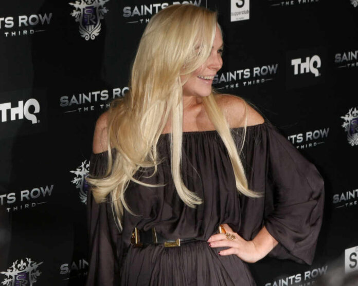 Los,Angeles,-,Oct,12:,Lindsay,Lohan,Arriving,At,The
