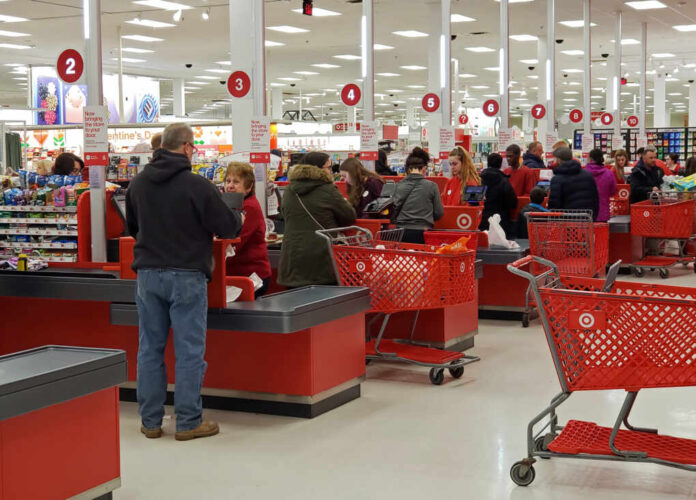 Target,Retail,Store,Busy,Cash,Register,Check,Out,Counters,Wait