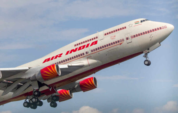 Air,India,Boeing,747,Vt-eso,(june,2018,,Vilnius/lithuania)