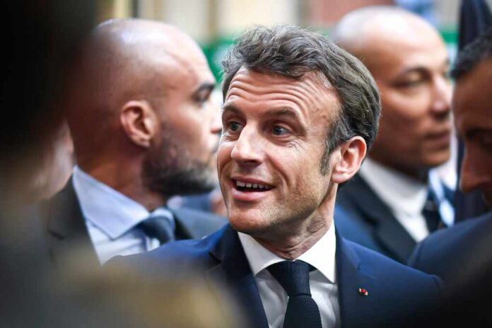 French,President,Emmanuel,Macron,During,The,59th,Edition,Of,The