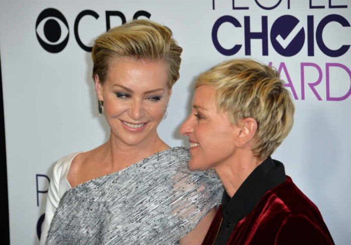 Los,Angeles,,Ca.,January,18,,2017:,Actress/comedian,Ellen,Degeneres,&