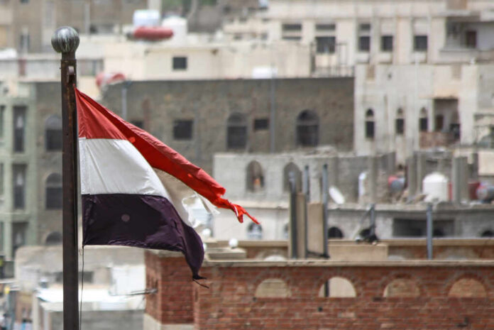 Taiz,Yemen,-,22,Aug,2016,:,Yemeni,Flag,In
