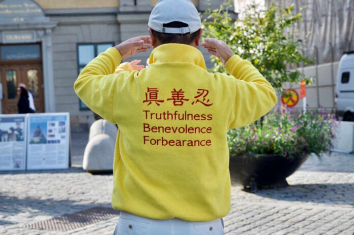 Stockholm,,Sweden,-,September,26,,2020:,Followers,Of,Falun,Gong