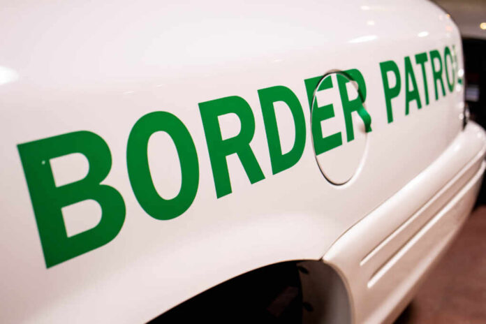Customs,And,Border,Patrol,Logo,On,The,Side,Of,The