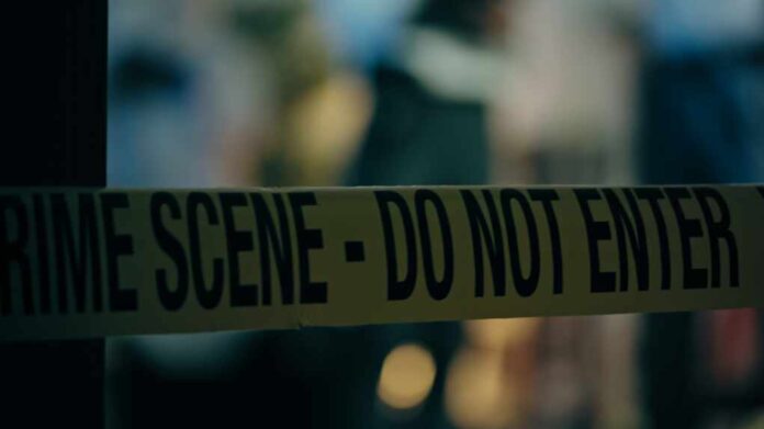 Close-up,Of,Yellow,Police,Do,Not,Enter,Warning,Tape,,Detectives
