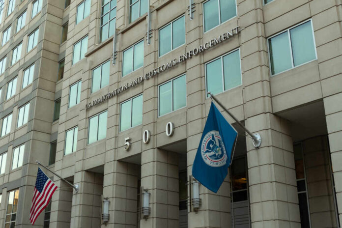 Washington,Dc,-,Circa,August,2019:,Ice,Immigration,Customs,Enforcement