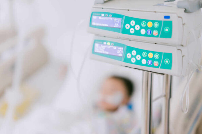 Toddler,Boy,In,Intensive,Care,Unit,Or,Icu.covid19,Coronavirus,.toddler