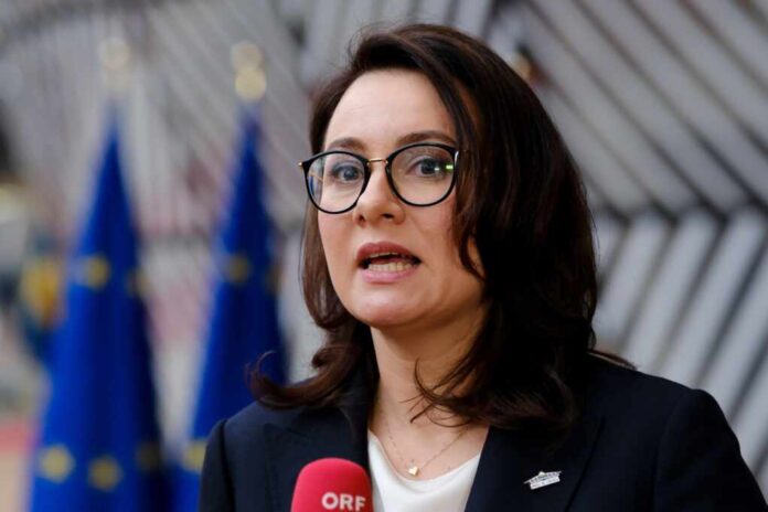Press,Conference,By,Yulia,Svyrydenko,,First,Vice,Prime,Minister,Of