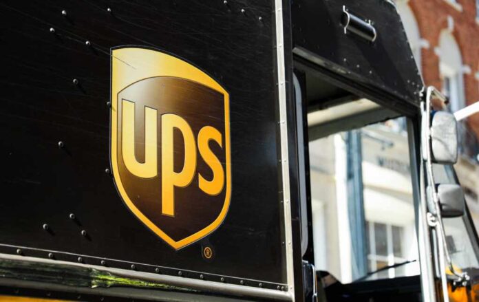 Chicago,,Il,,Usa,,Nov.,7,,2023,,Ups,Delivery,Truck,Parked
