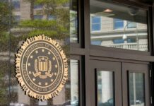 Biden-Era FBI’s Shocking Overreach Revealed FBI seal displayed on the exterior of a government building