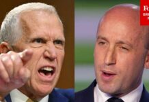 'He's A Big Problem': Thom Tillis Absolutely Rips Stephen Miller, Calls For His Removal From Office