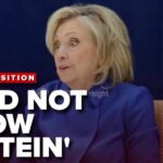 Hillary Clinton STORMED OUT of 4+ hour EPSTEIN deposition: What she told lawmakers