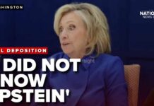 Hillary Clinton STORMED OUT of 4+ hour EPSTEIN deposition: What she told lawmakers