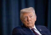 Trump’s “Secret Weapon” – Defies Midterm Odds Donald Trump with a serious expression during a media appearance