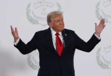 Bizarre Claim: Press Now Worships Trump as GOAT? Donald Trump gesturing during a political event