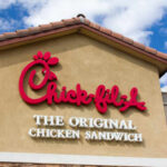 Masked Attackers Unleash Chaos in New Jersey Chick-fil-A Chick-fil-A restaurant sign displaying the original chicken sandwich