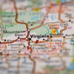 Democrats’ Strategic Coup: Virginia Map Revolt Close-up of a map showing Virginia, Minnesota and surrounding areas