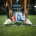 Massive World Cup Gambling Ring Exposed Soccer player placing a ball on a field
