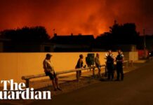 Thousands evacuated in south of France as wildfire rages across pine forest
