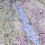Red Sea Shipping Faces New Danger Map of the Red Sea and surrounding countries