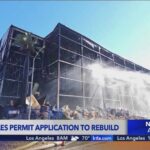 Boyle Heights warehouse files permit to rebuild after fire