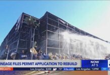 Outrage Boils As Warehouse Comeback Looms Boyle Heights warehouse files permit to rebuild after fire