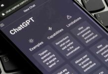Europe Is Turning Up Pressure On ChatGPT Smartphone showing ChatGPT interface on a keyboard