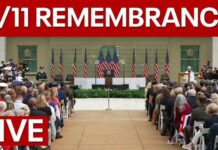 The Pentagon Remembers 184 Lives LIVE: Trump attends Pentagon commemoration of 9/11 attacks