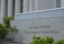 Trump Pushes Bold New Washington Tribute Smithsonian Institution museum exterior with engraved stone sign