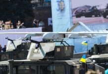 Battlefield Lifesaver: UNEXPECTED HERO Military drone mounted on armored vehicle