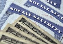 Congress Stalls, Retirees Eat It Social Security cards with U.S. dollar bills
